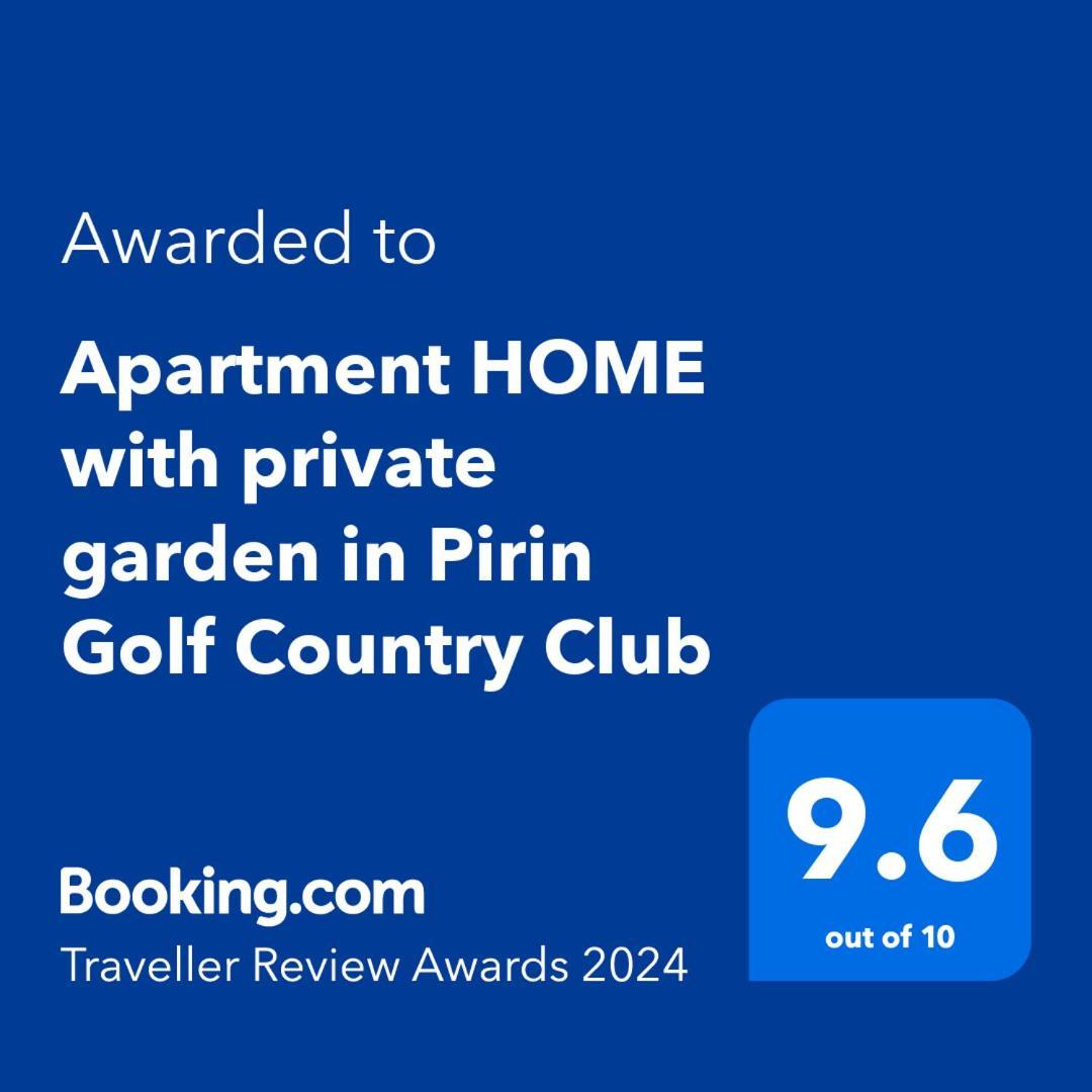 Pirin Golf Apartment Home With Private Garden Bansko Exteriör bild